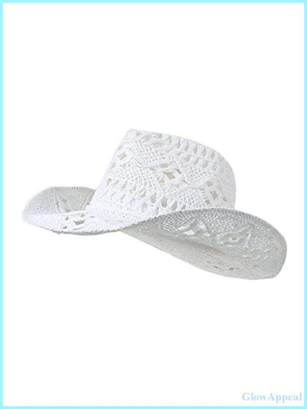 Woven Straw Cowgirl Sun Hat with Chin Strap UPF 50+ Roll Up Brim